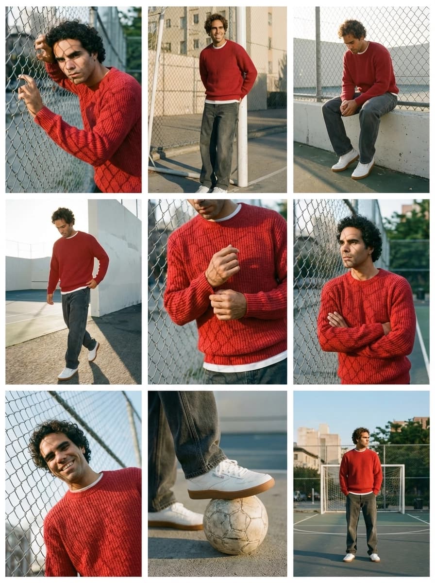 Generated photoshoot