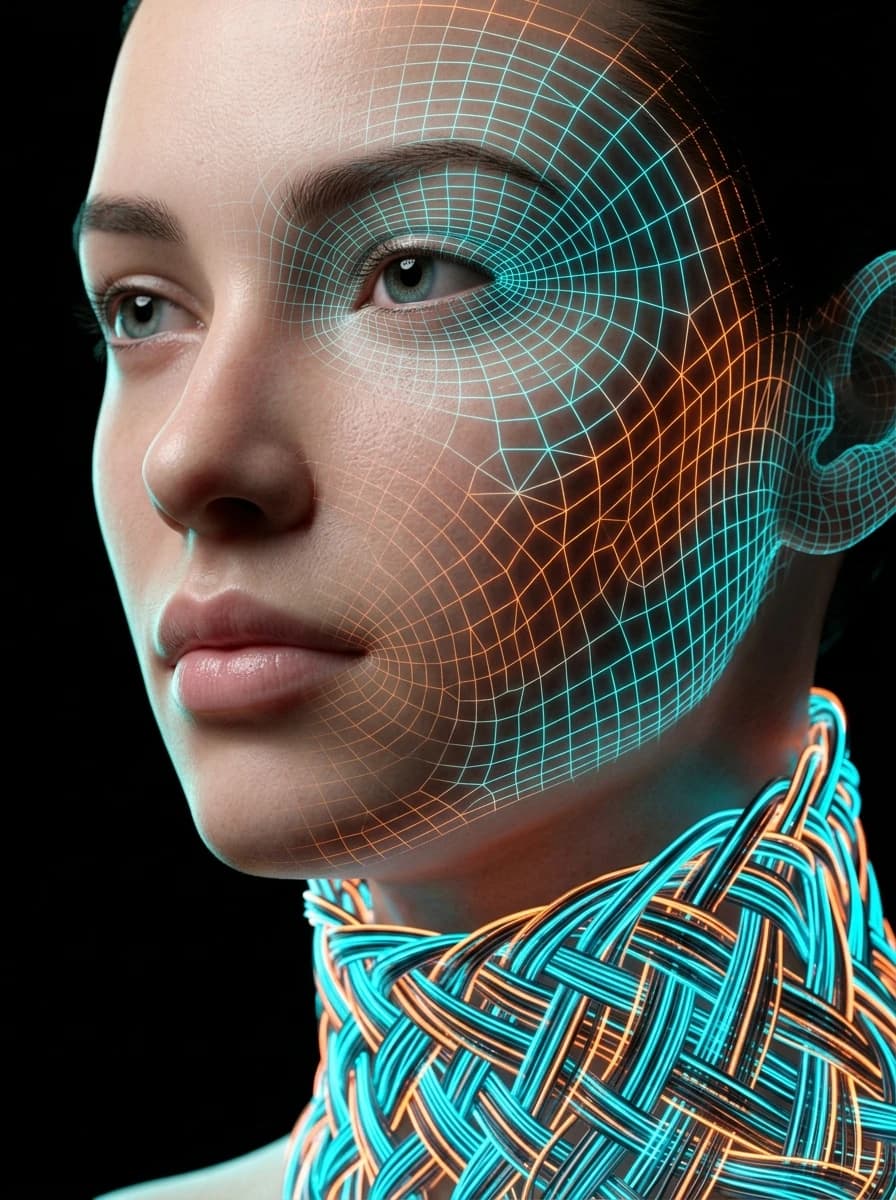 3D Render / Metaverse CGI fashion photography example 3