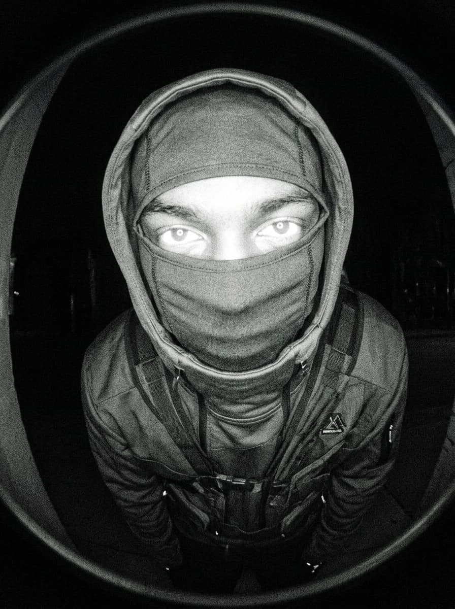 CCTV / Security Camera fashion photography example 3