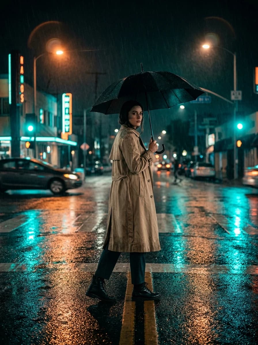 Cinematic Film Still fashion photography example 1