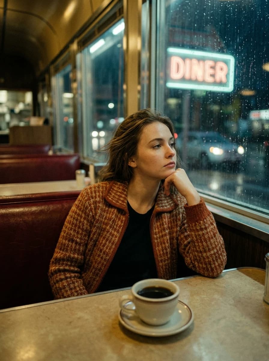 Cinematic Film Still fashion photography example 2