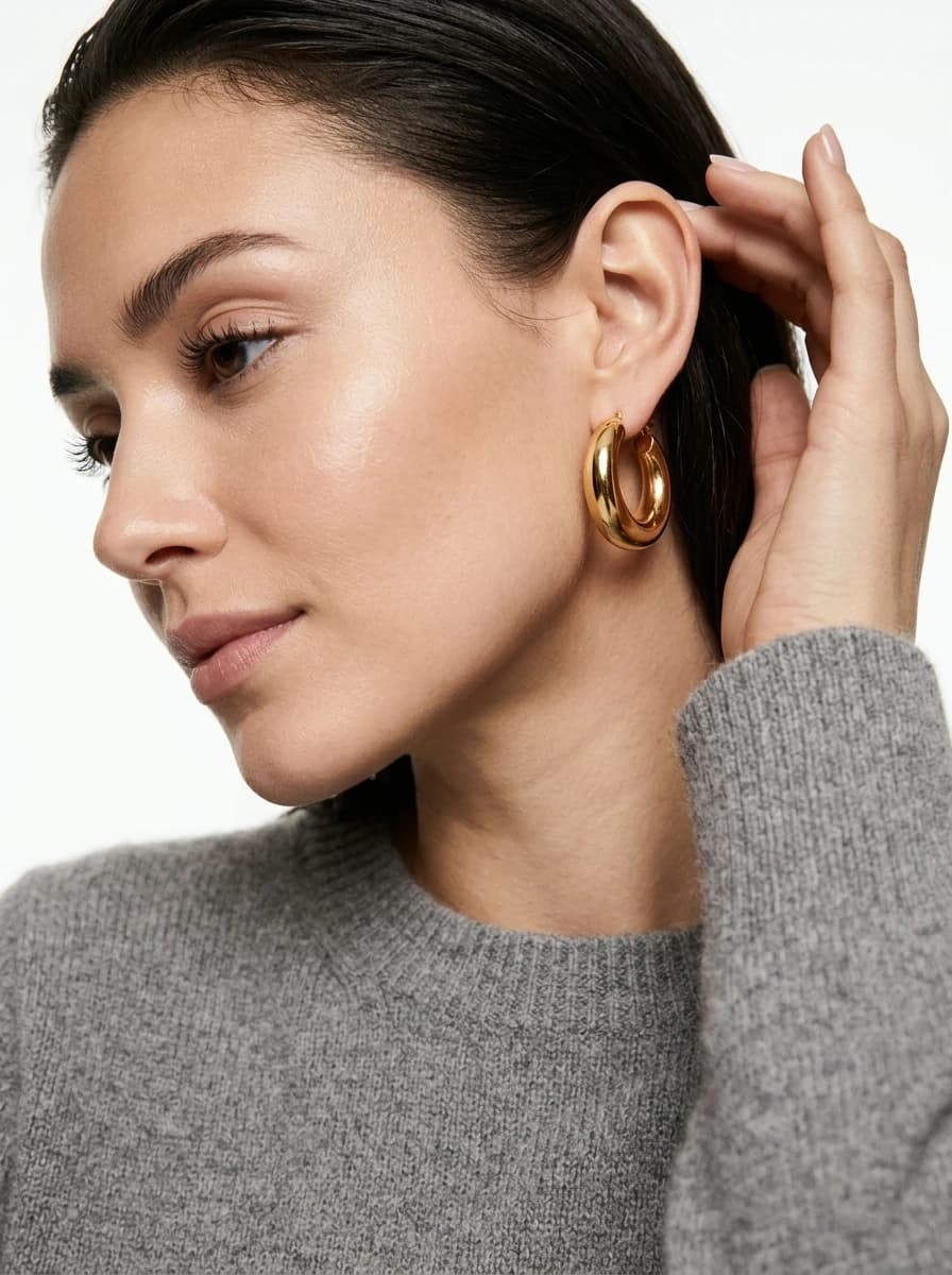 Clean Girl Aesthetic fashion photography example 3