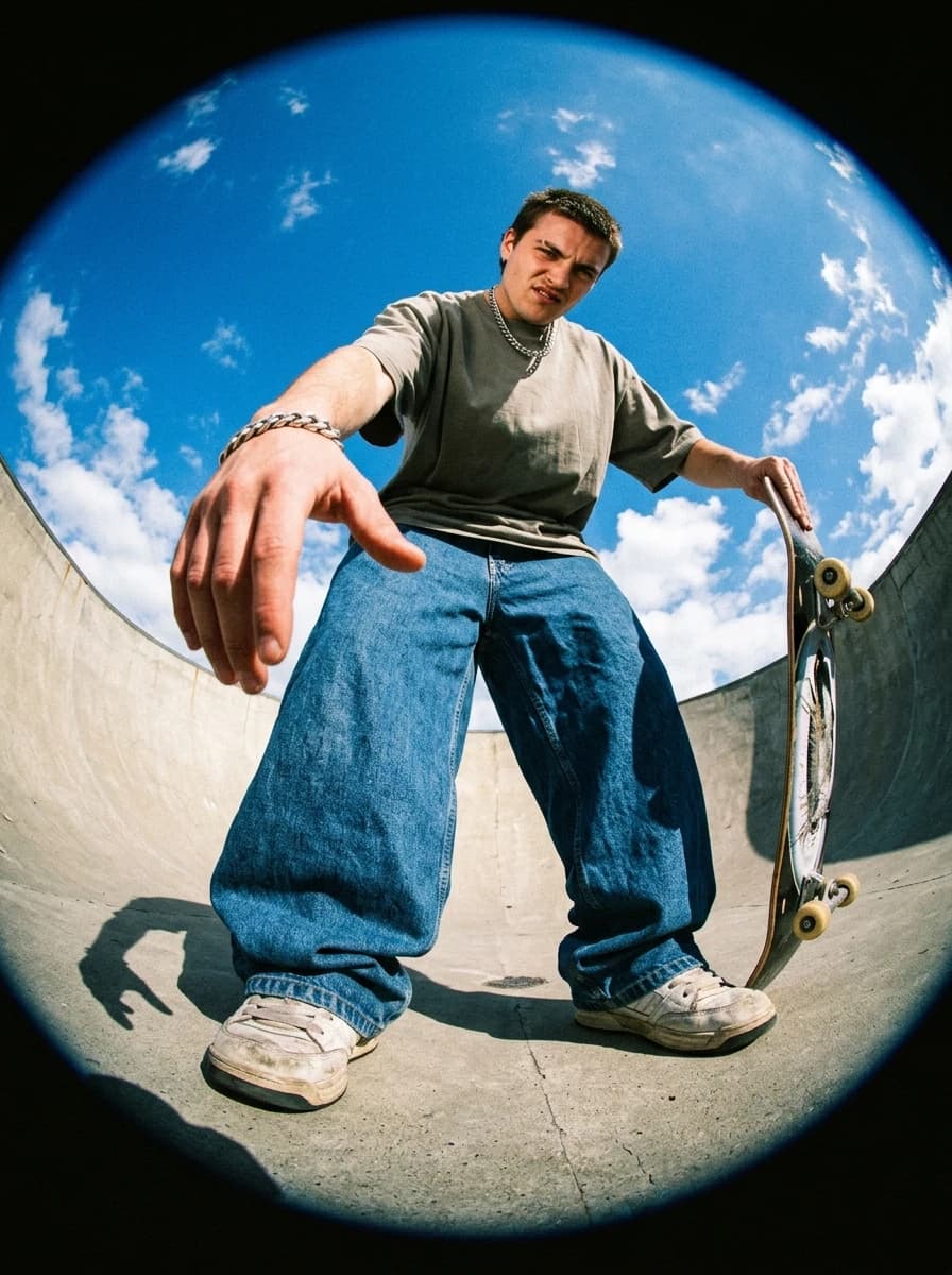 Fisheye Lens fashion photography example 1