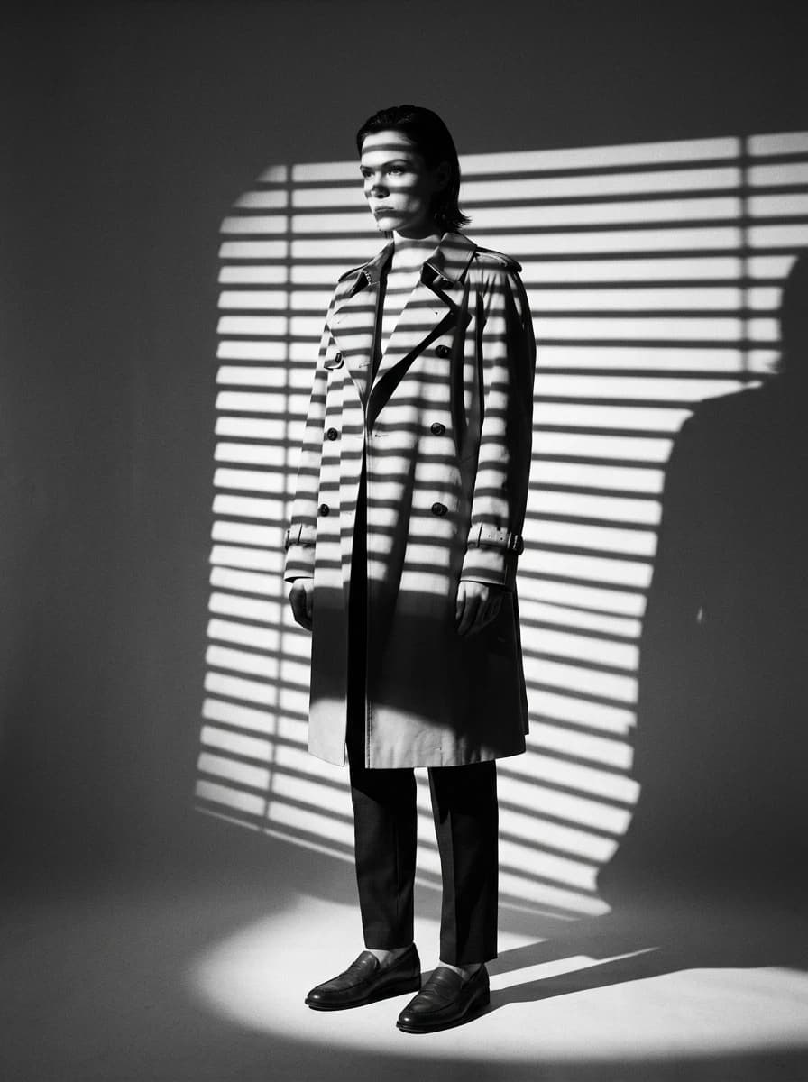 Gobo Lighting fashion photography example 1