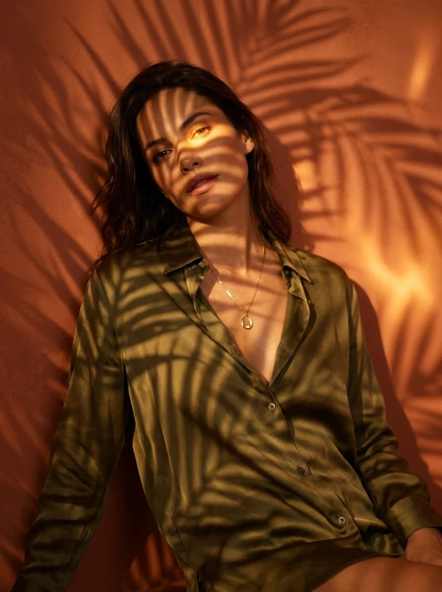 Gobo Lighting fashion photography example 2