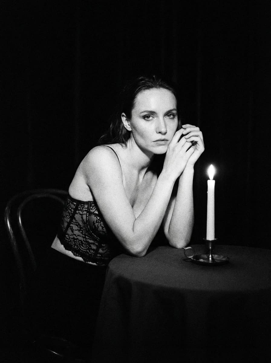 Ilford Delta 3200 fashion photography example 2