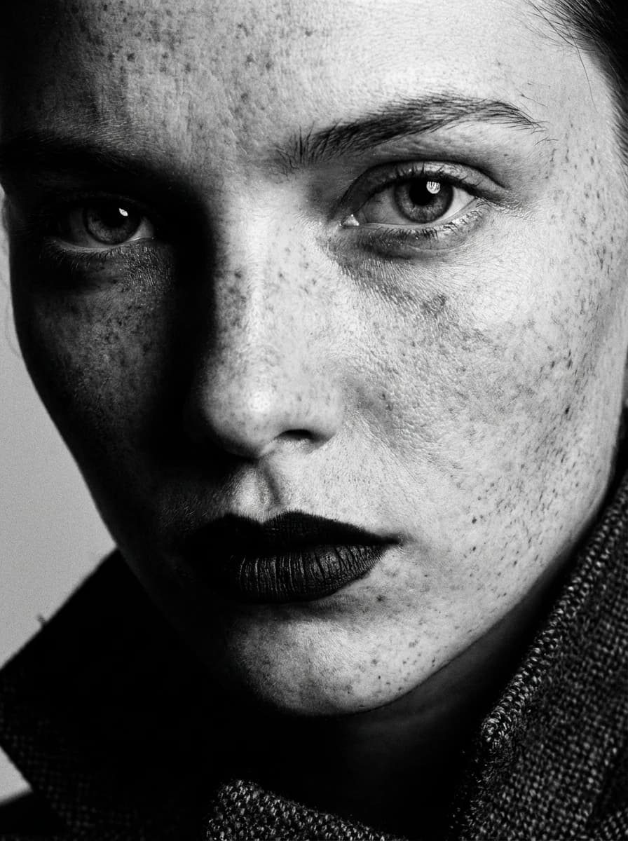 Ilford Ortho Plus fashion photography example 3