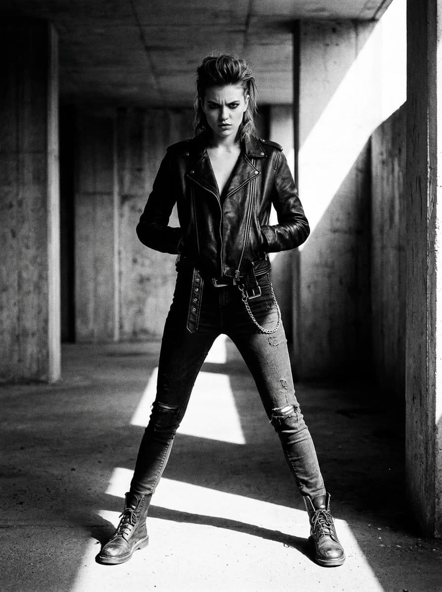 Kodak Tri-X 400 fashion photography example 1