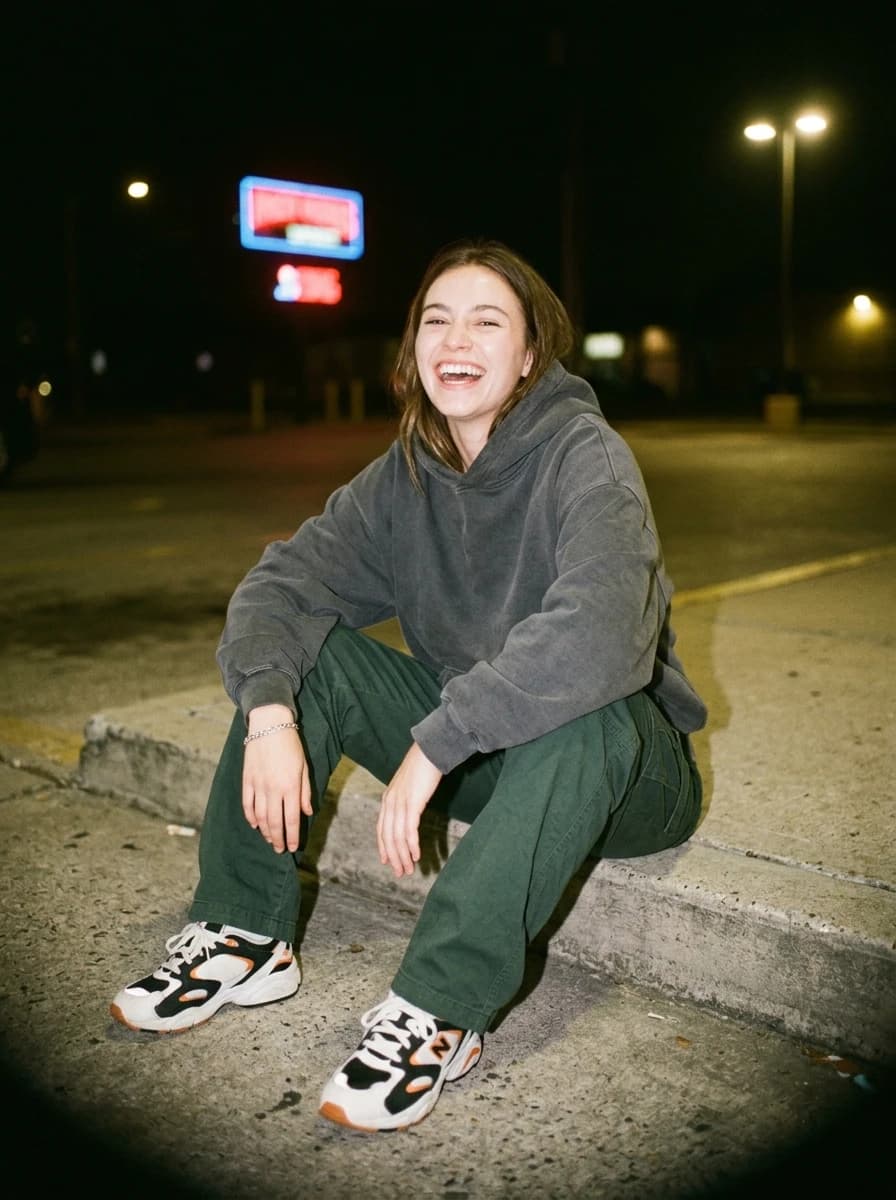 Disposable Camera / Lo-Fi fashion photography example 1