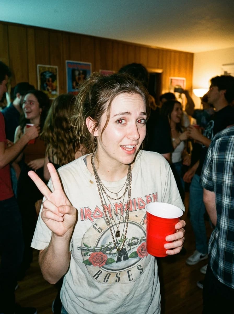 Disposable Camera / Lo-Fi fashion photography example 2