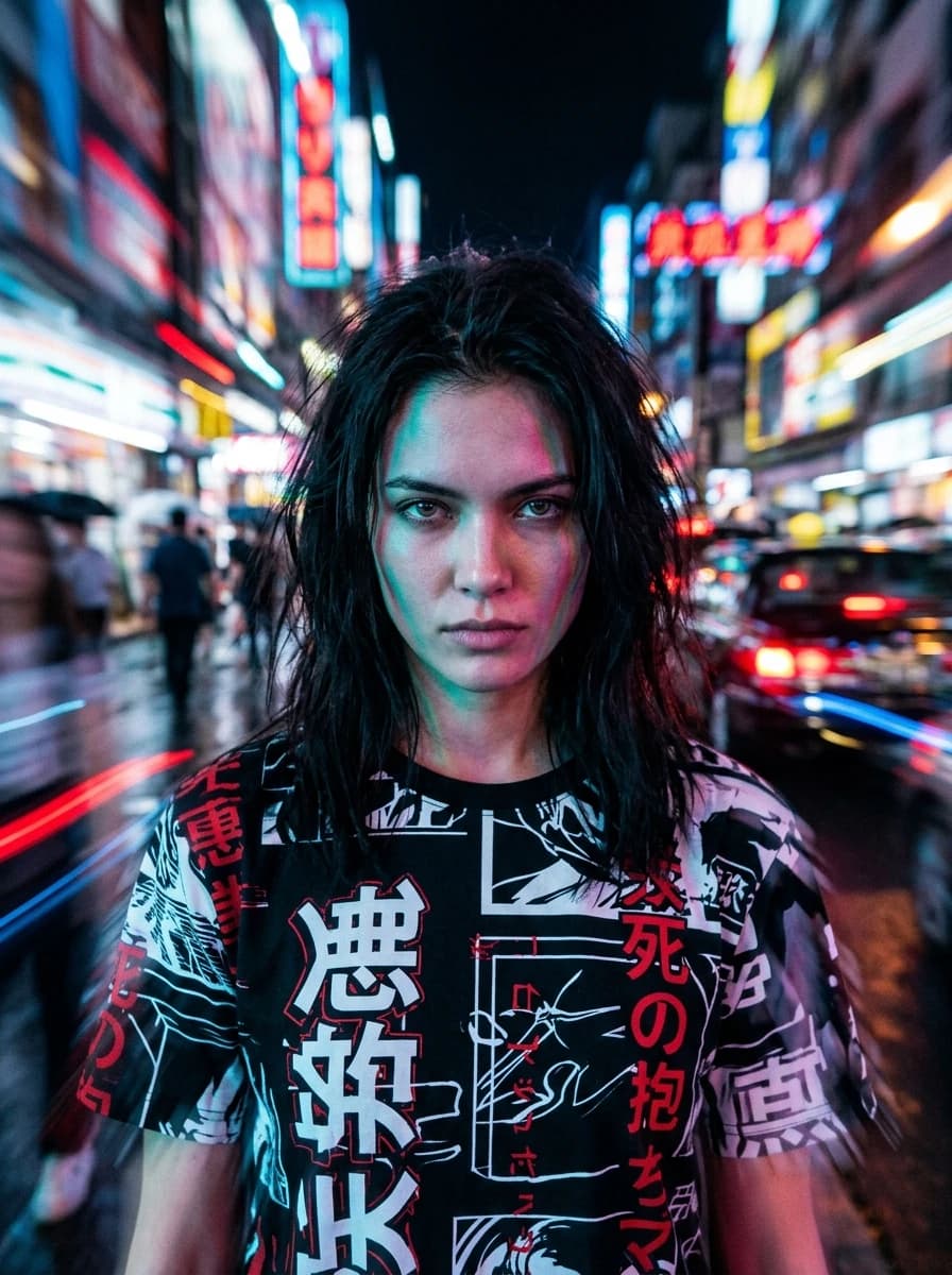 Motion Blur / Slow Shutter fashion photography example 3