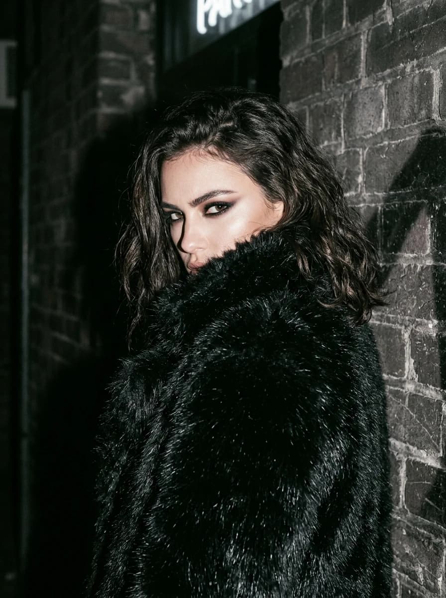 Paparazzi / Direct Flash fashion photography example 3