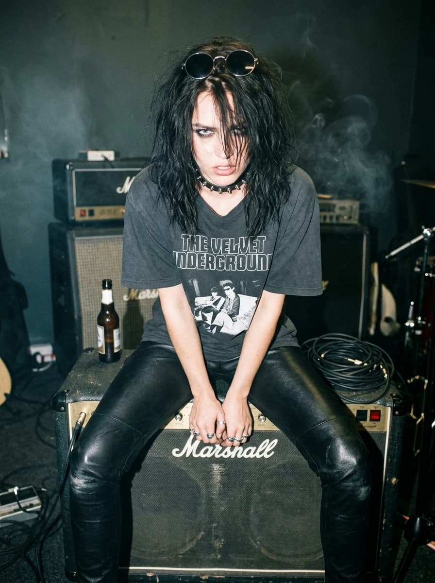 Rockstar Girlfriend fashion photography example 2