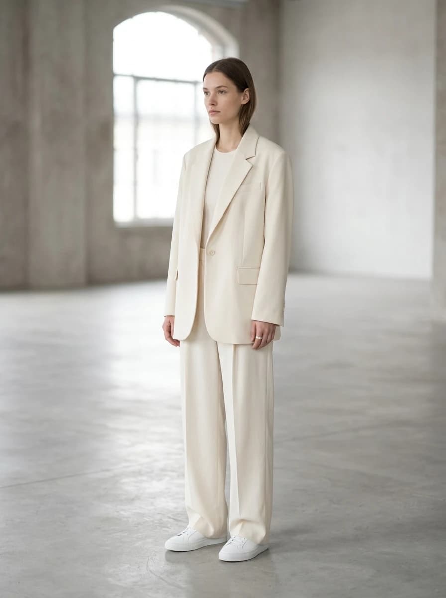 Scandi-Minimalist fashion photography example 1