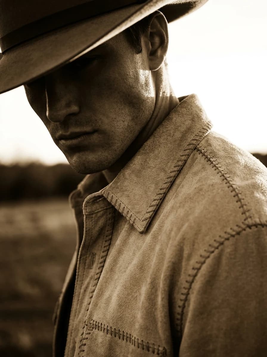 Sepia Tone fashion photography example 3