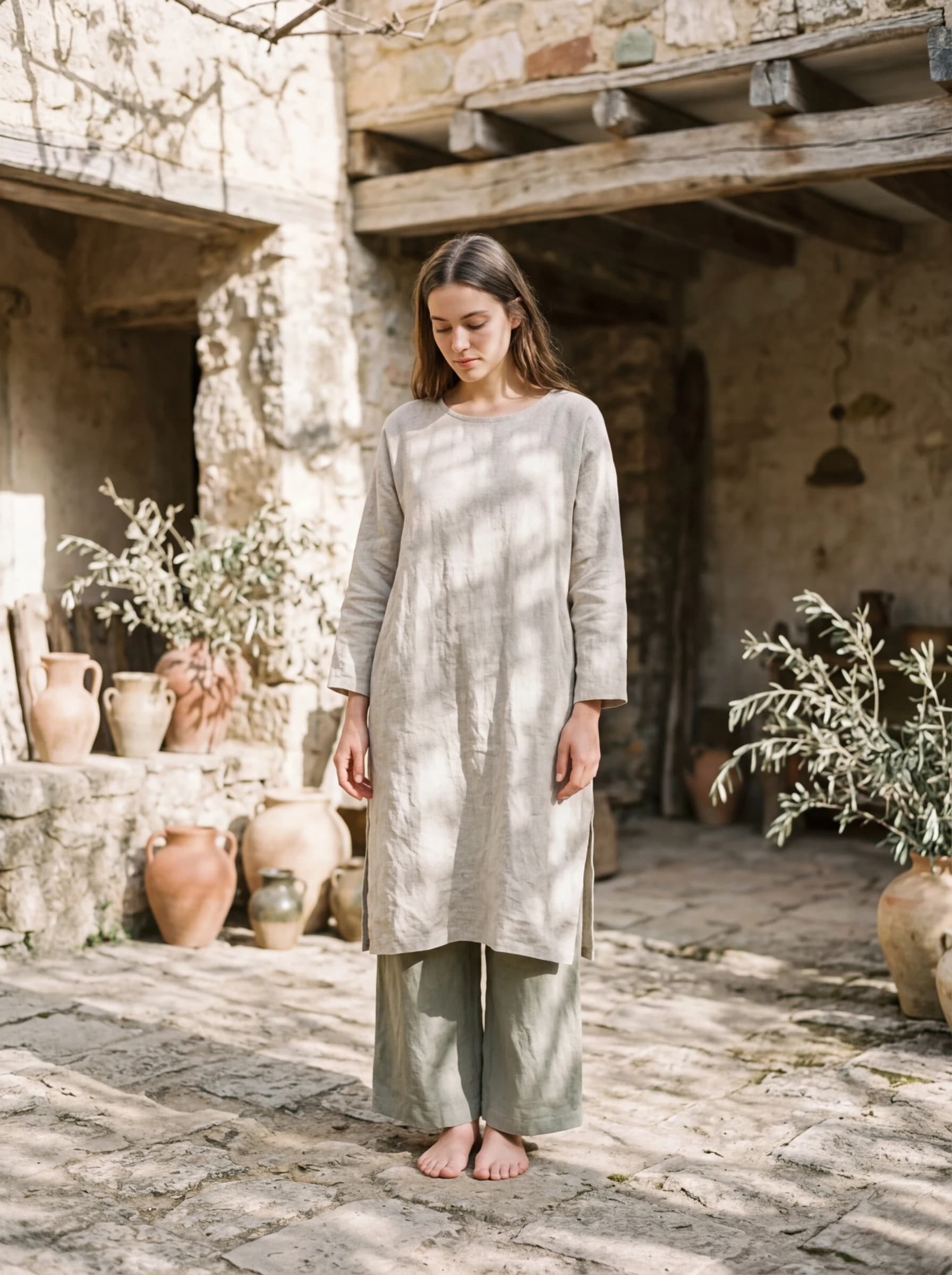 Wabi-Sabi fashion photography example 1