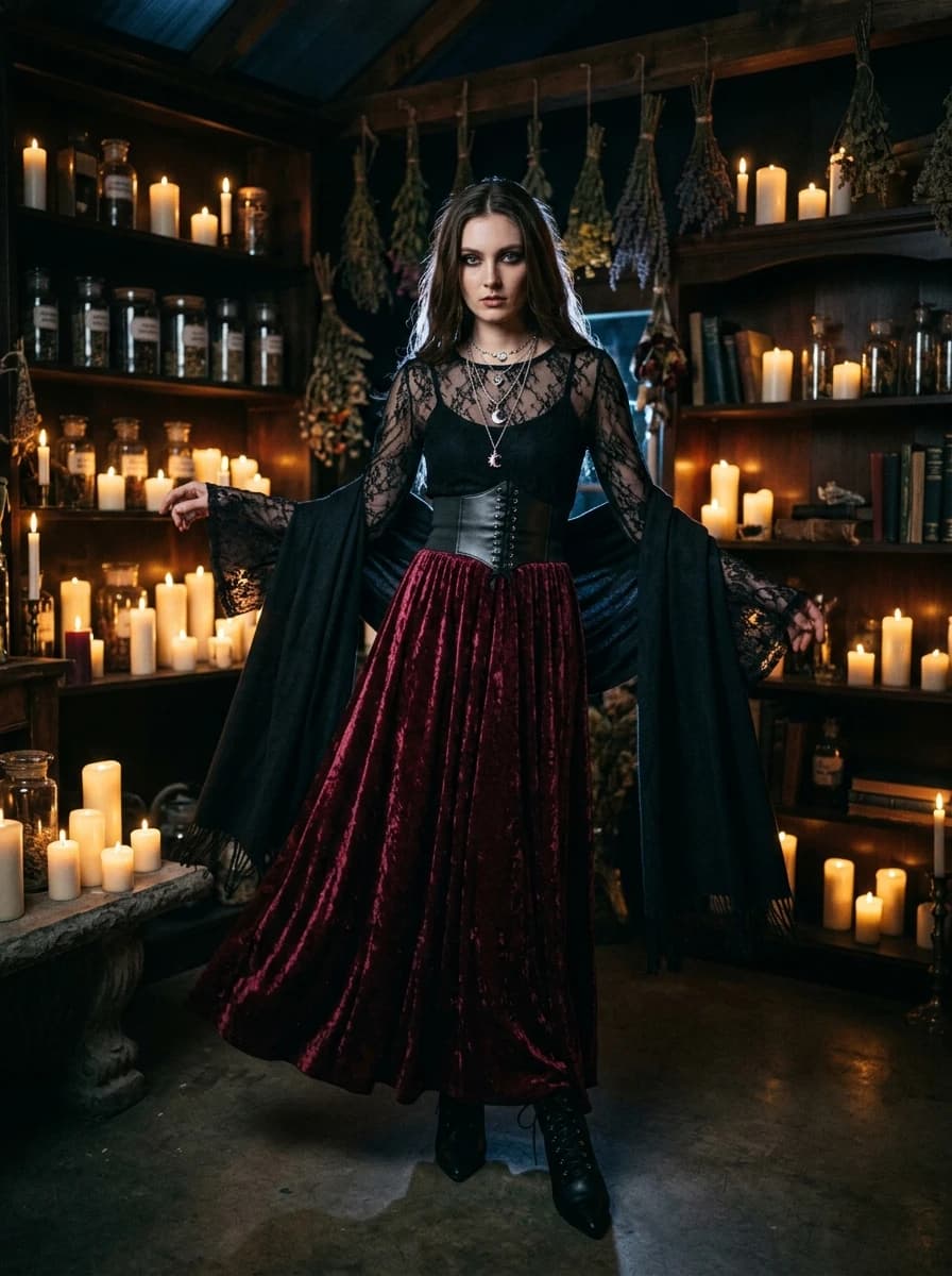 Whimsigoth fashion photography example 1