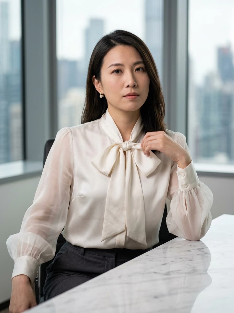 AI generated Blouses example - Medium Shot