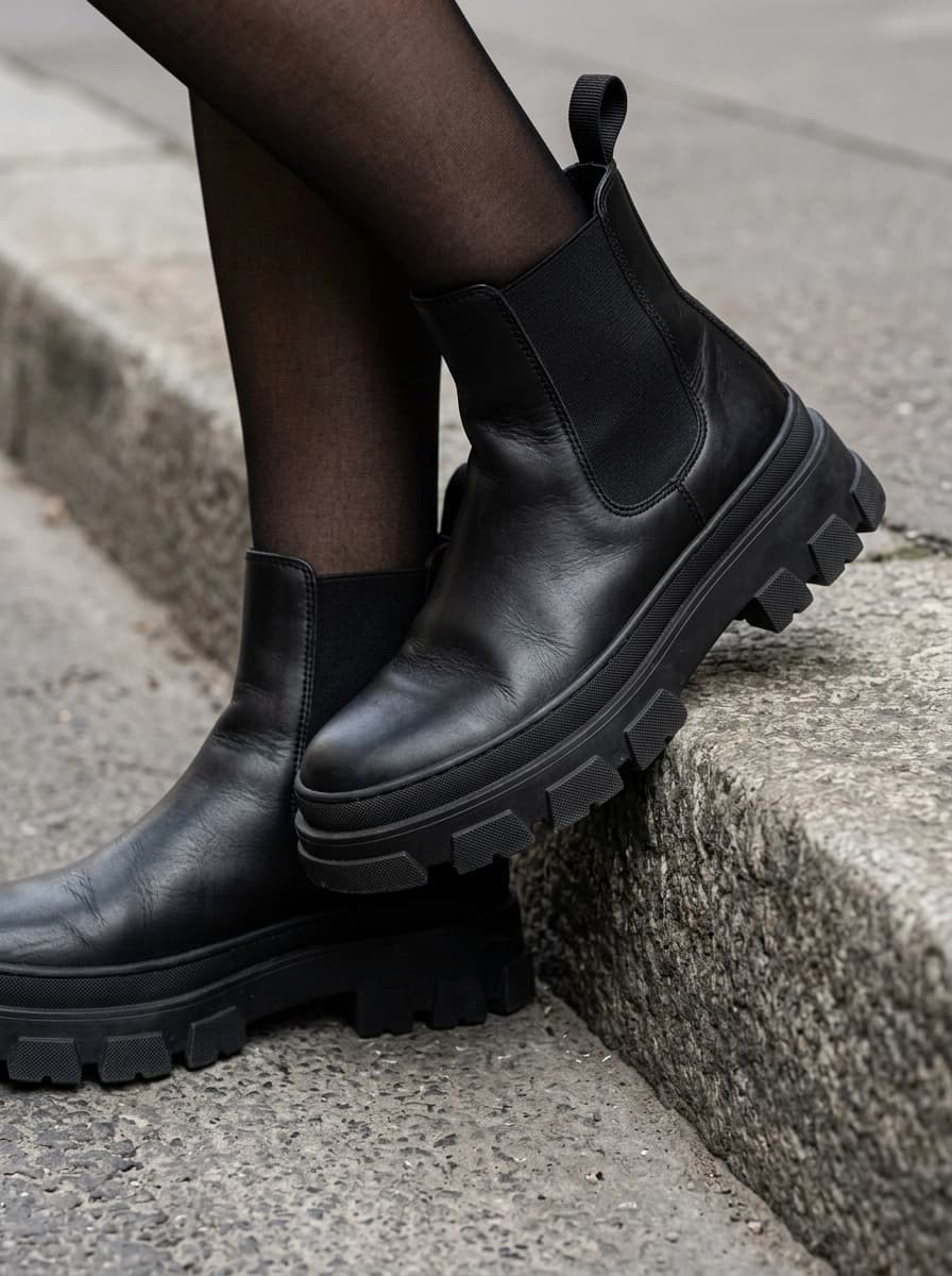 AI generated Boots example - Close Up