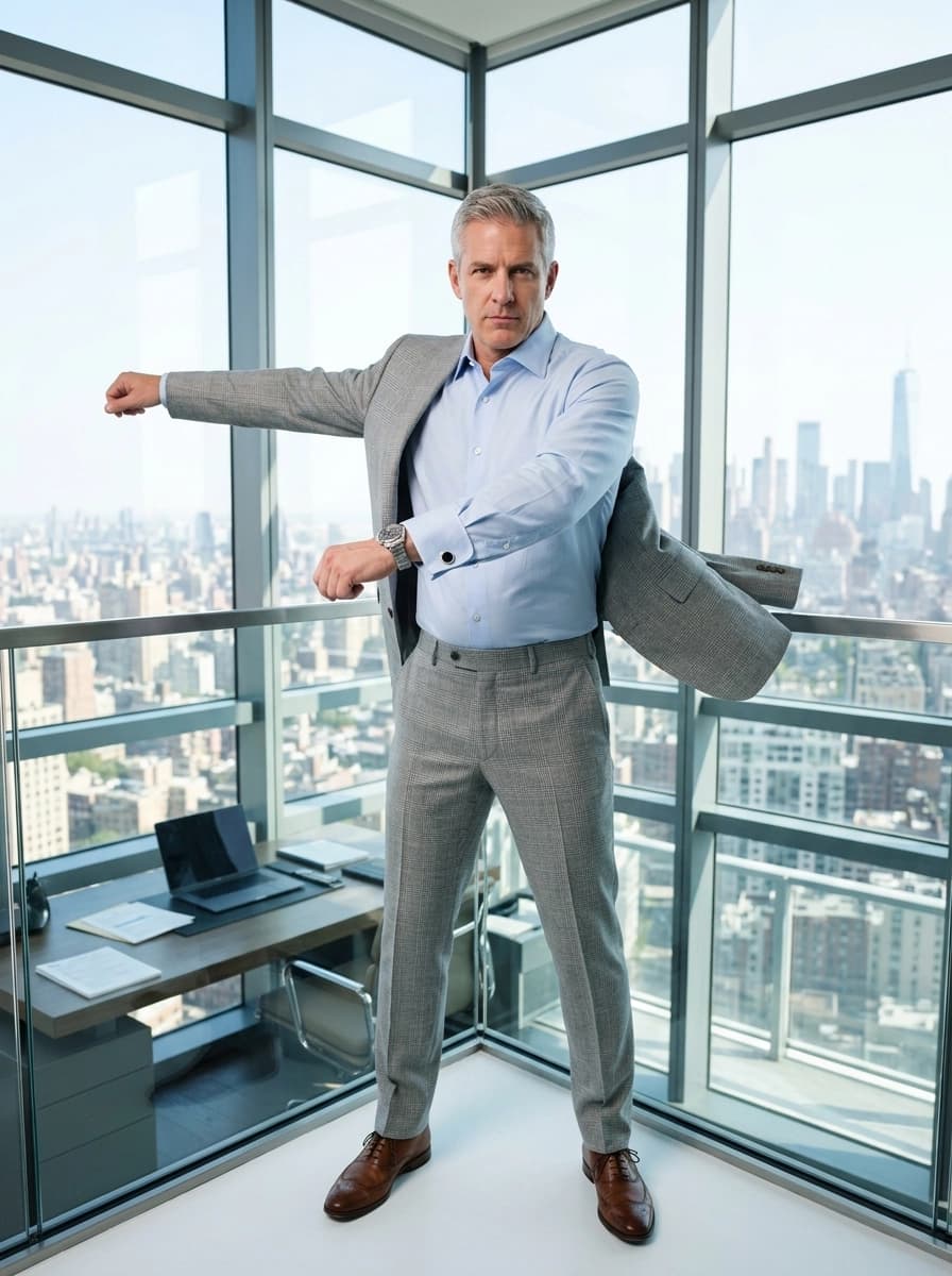 Professional AI photography showcasing Cufflinks