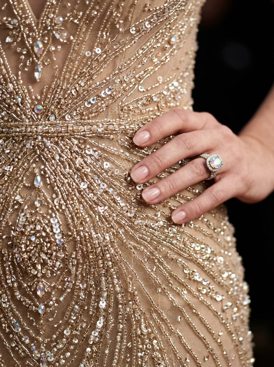 AI generated Evening Gowns example - Close Up