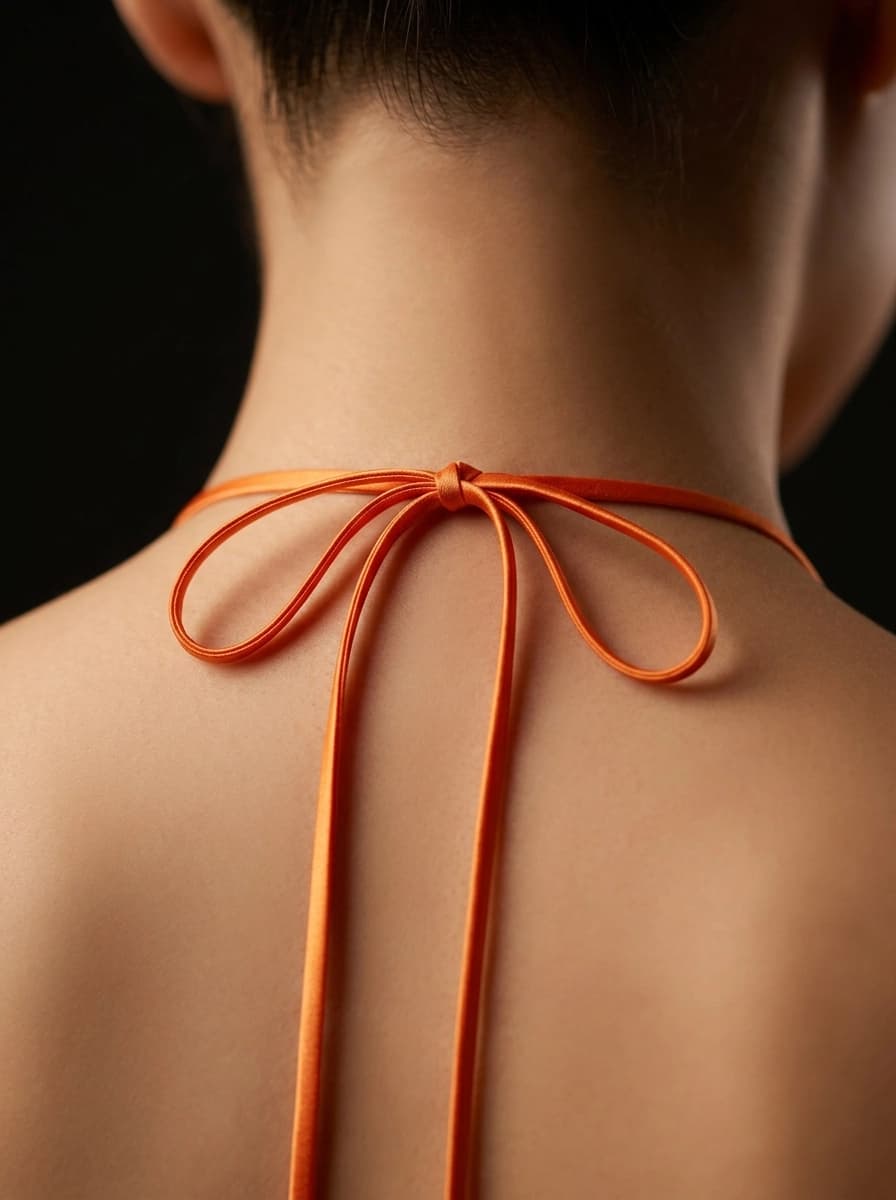 AI generated Halter Tops example - Close Up