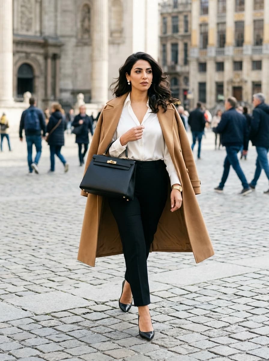 Professional AI photography showcasing Handbags