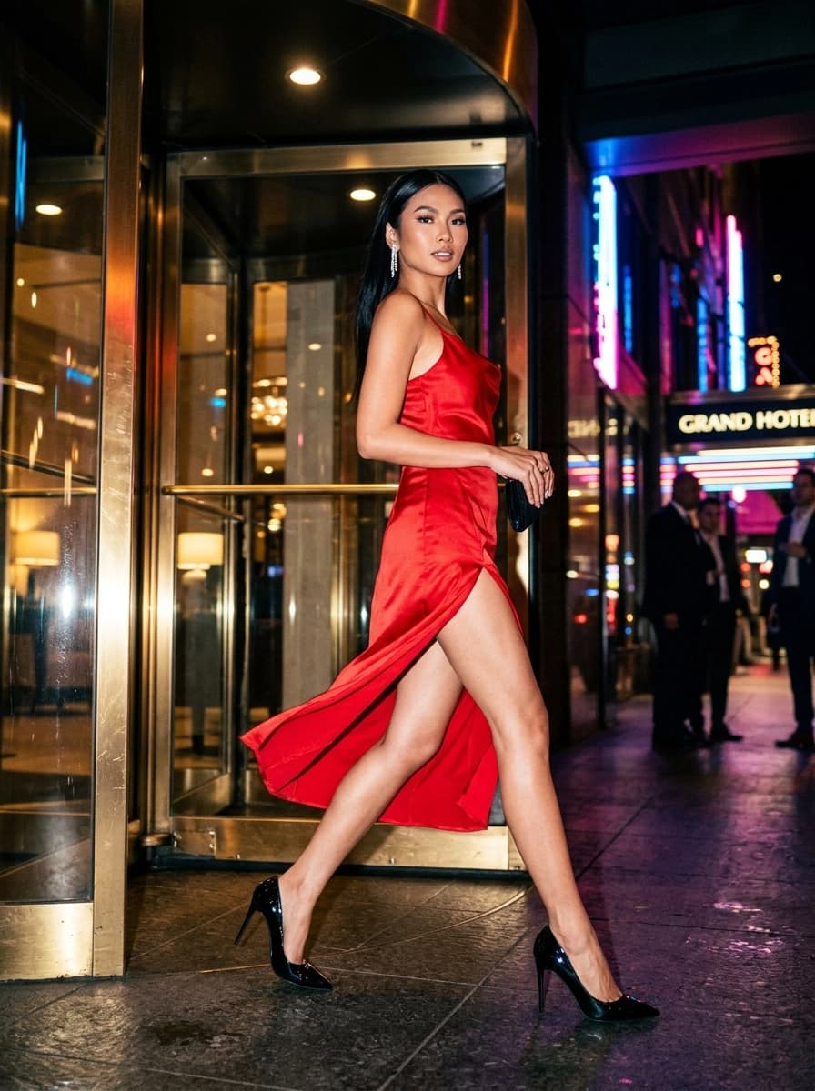 Professional AI photography showcasing Heels