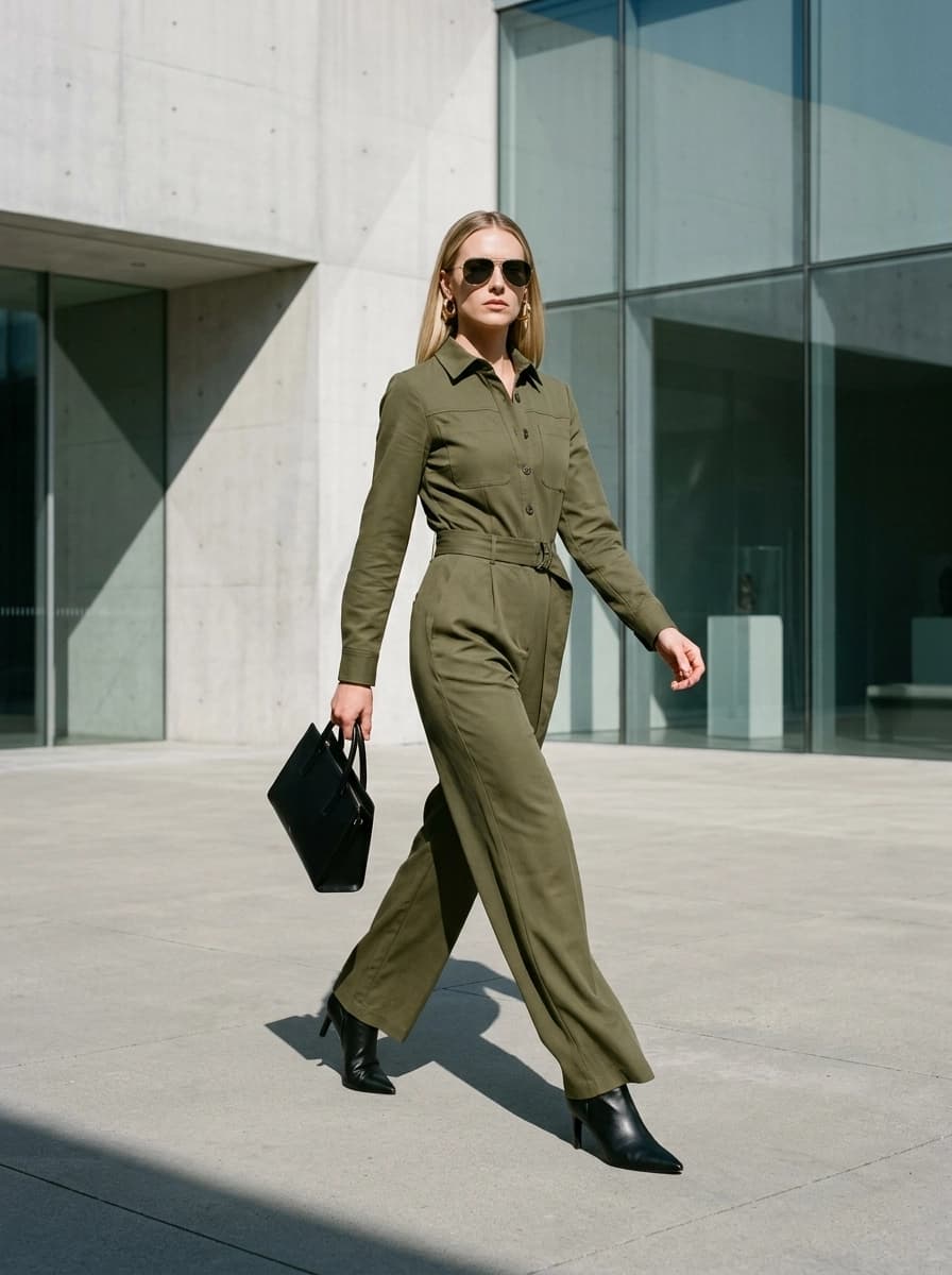 Professional AI photography showcasing Jumpsuits