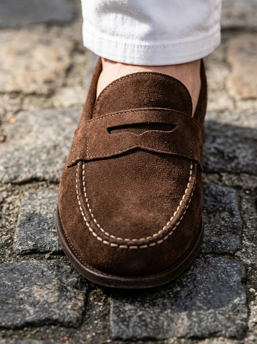 AI generated Loafers example - Close Up