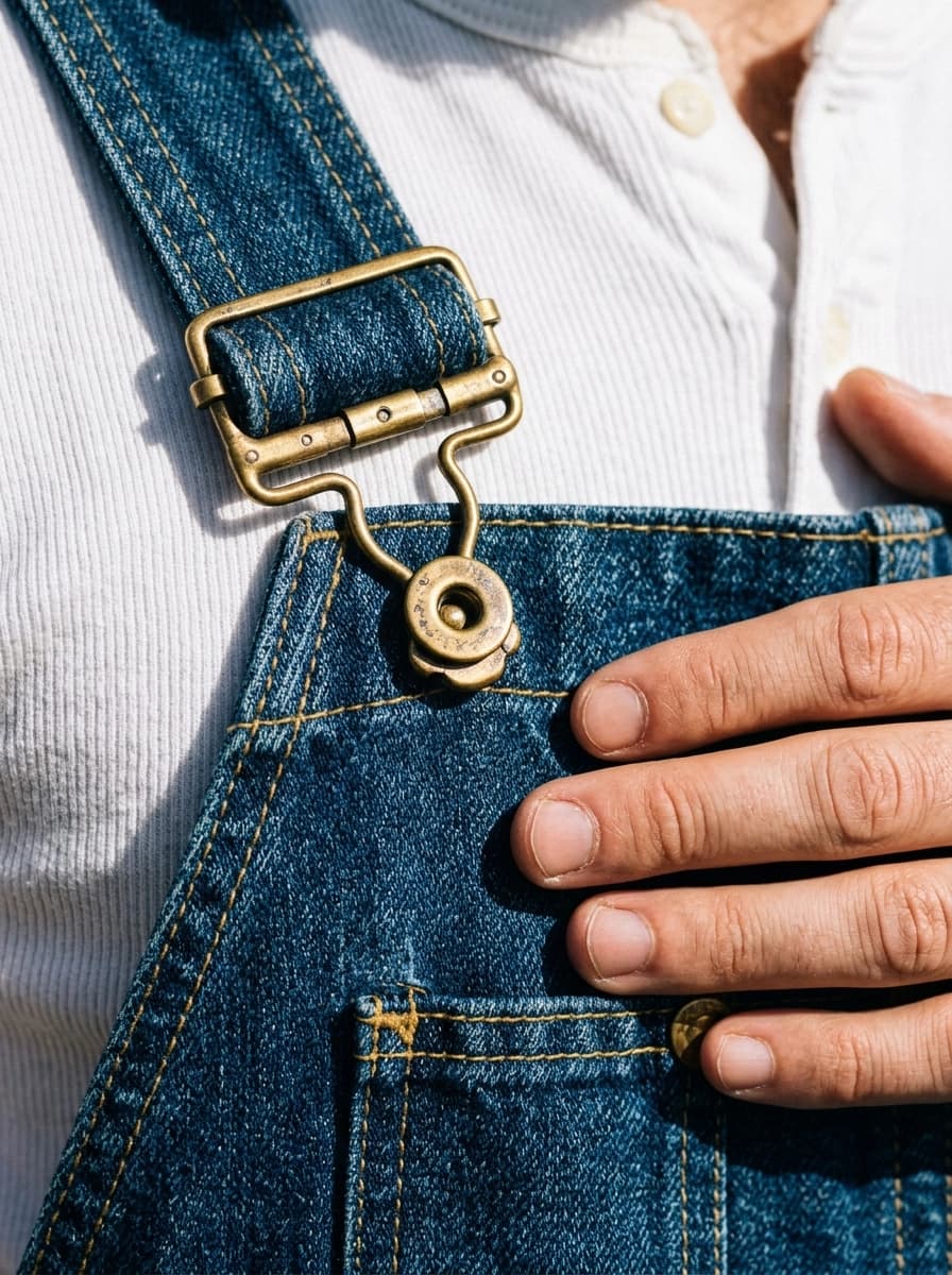 AI generated Overalls example - Close Up