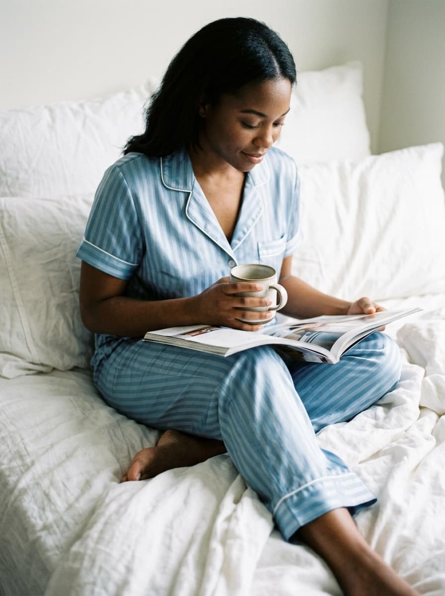 AI generated Pajamas example - Medium Shot