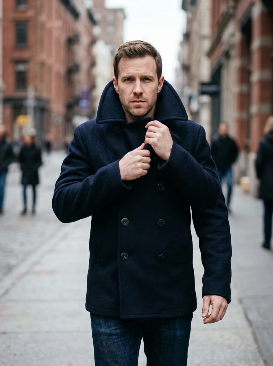 AI generated Peacoats example - Medium Shot