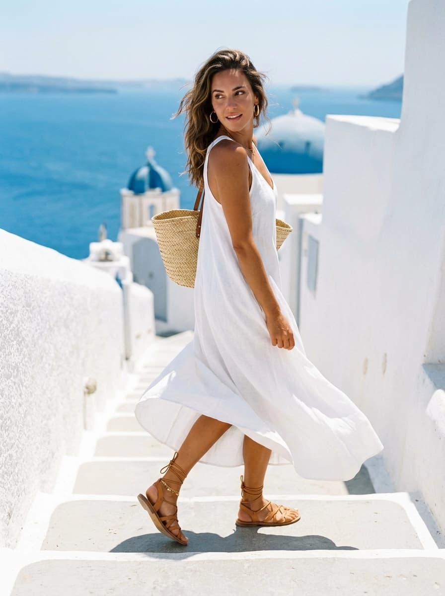 Professional AI photography showcasing Sandals