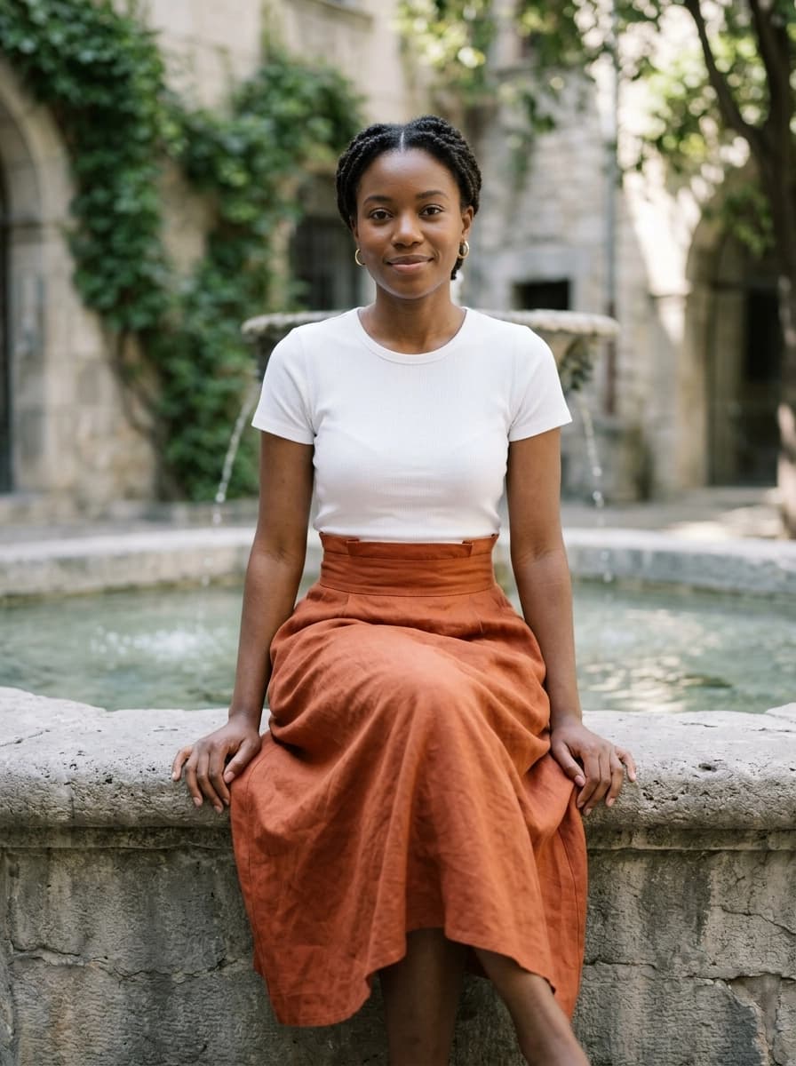 AI generated Skirts example - Medium Shot