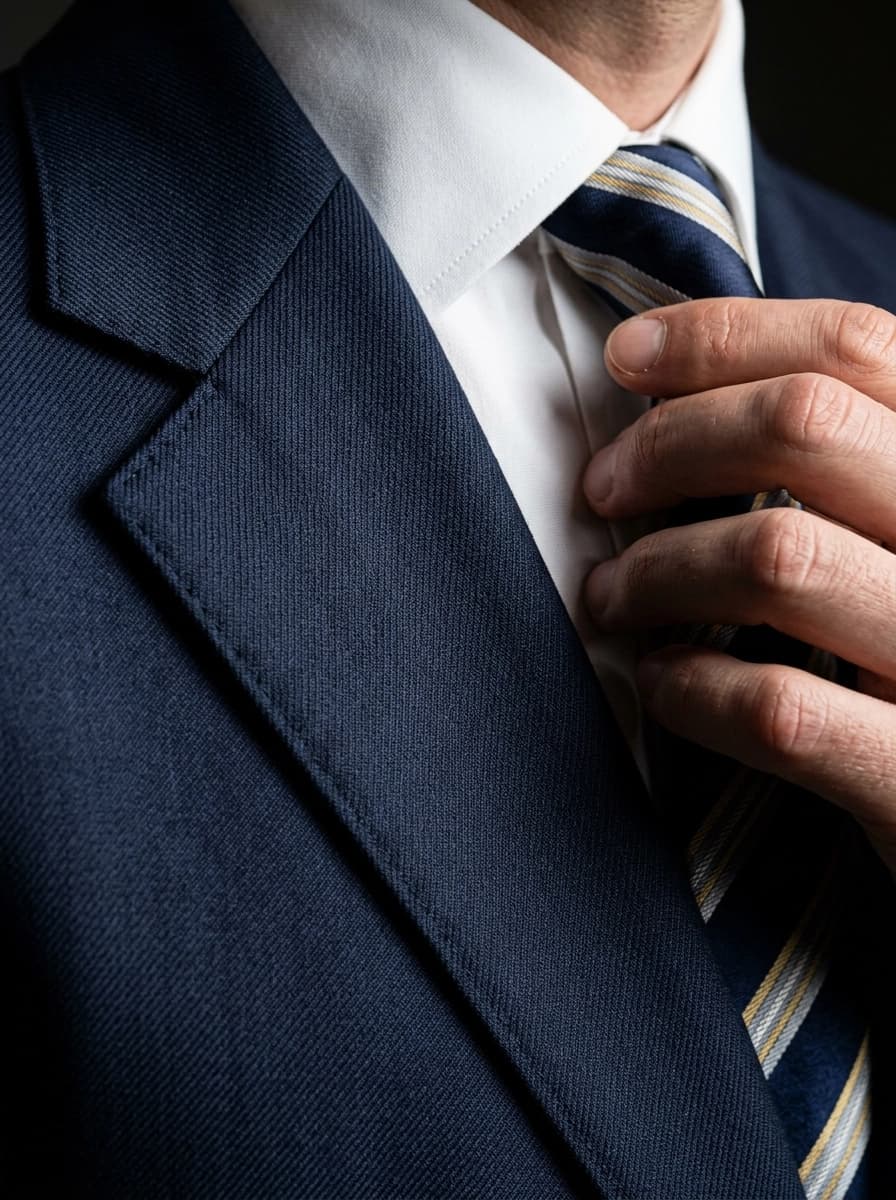 AI generated Suits example - Close Up