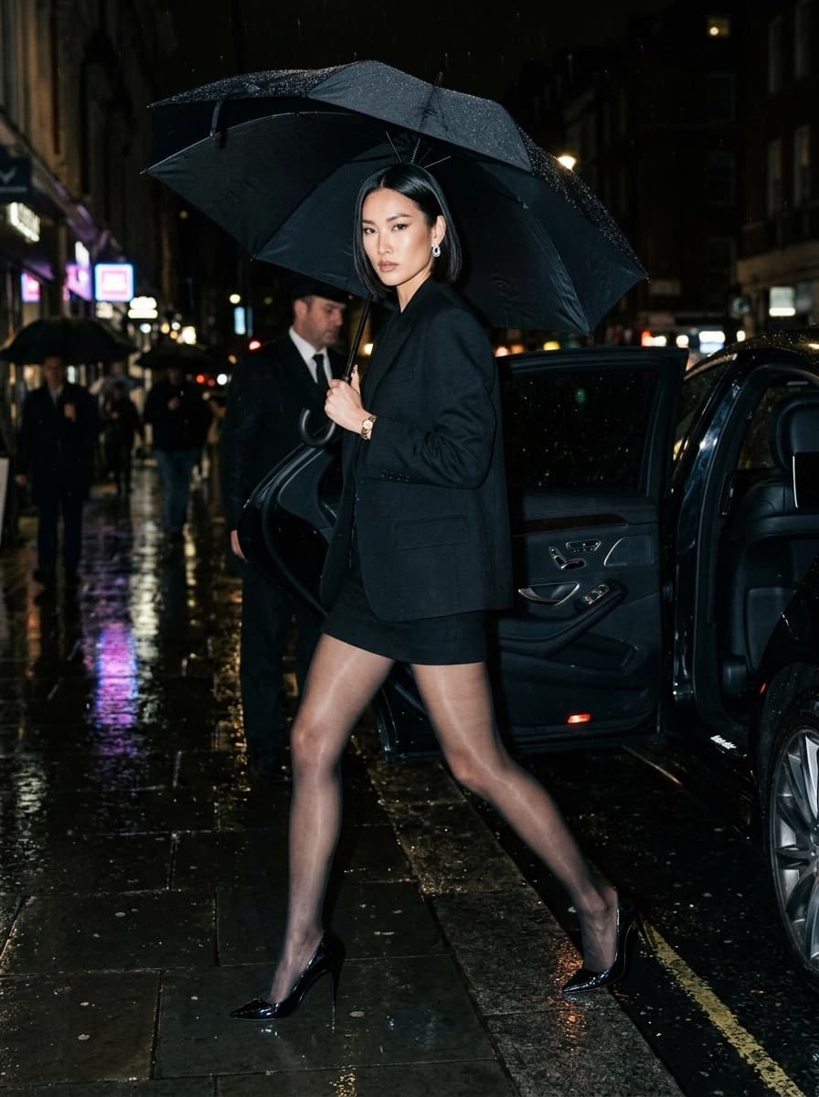 Professional AI photography showcasing Tights