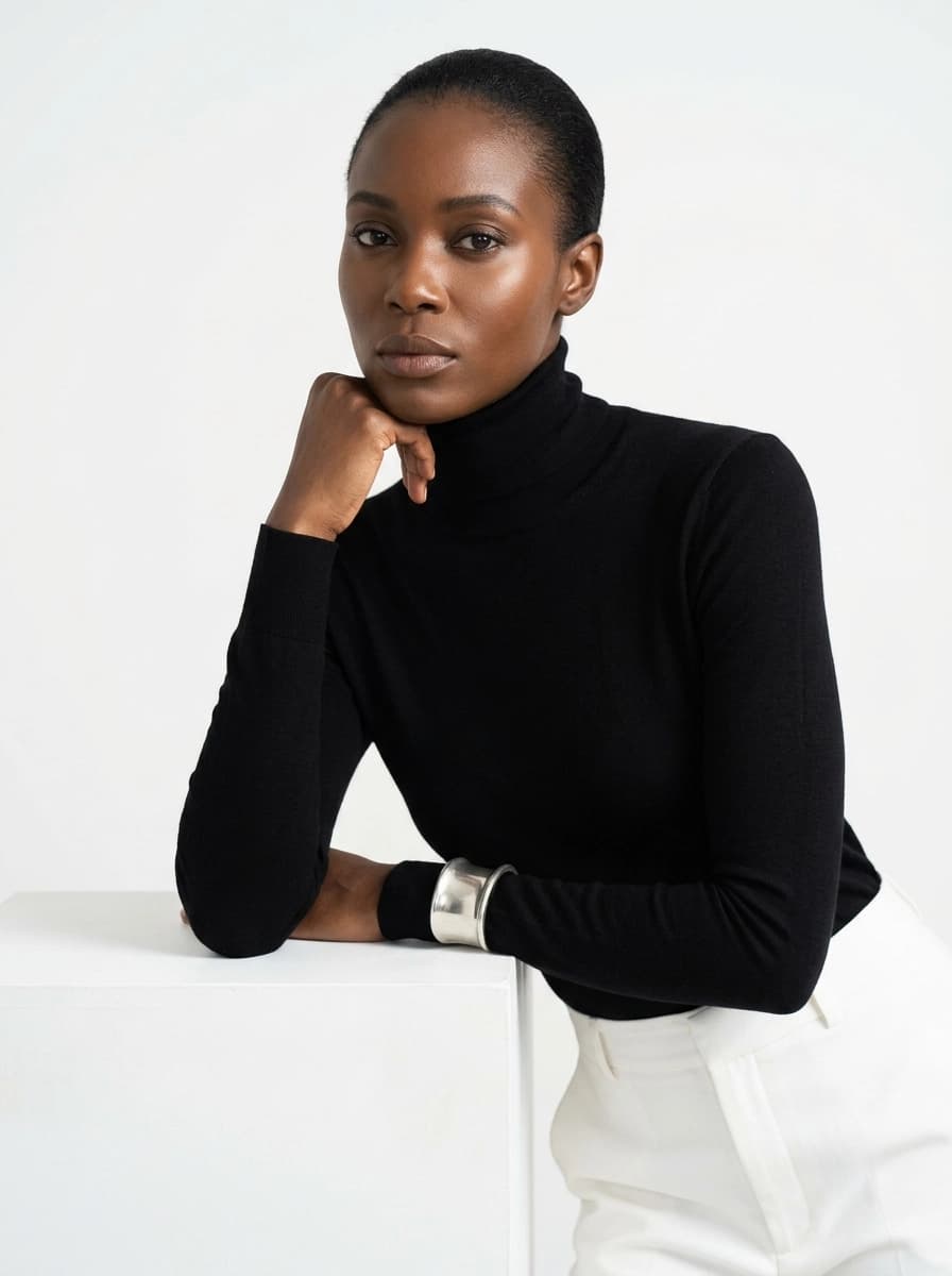 AI generated Turtlenecks example - Medium Shot