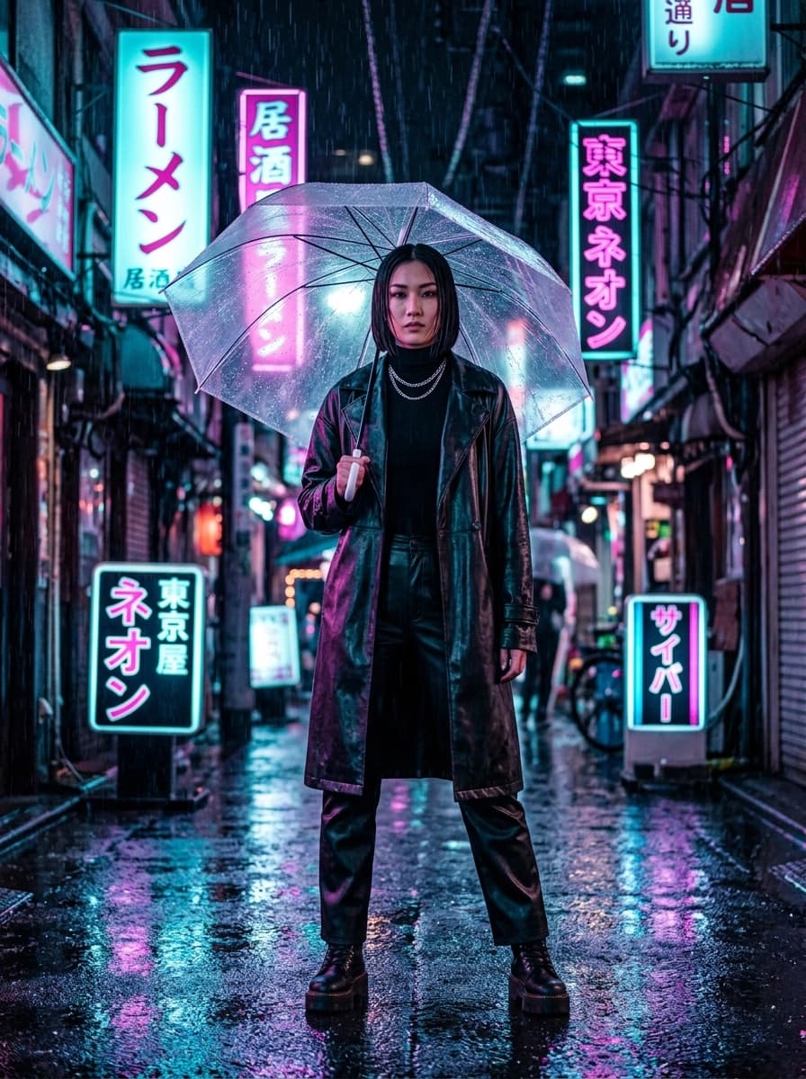 Professional AI photography showcasing Umbrellas