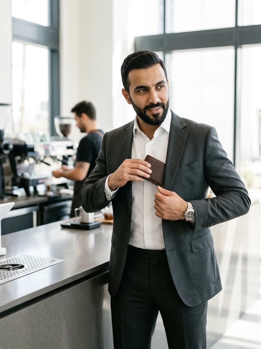 Professional AI photography showcasing Wallets